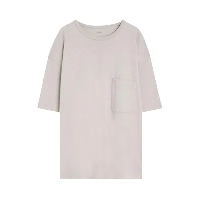 Pre-owned Lemaire Boxy Short-sleeve T-shirt 'warm Beige' | Cream | Men's Size Xl