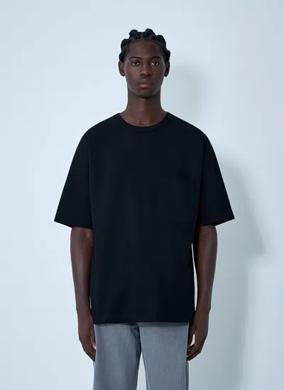 Lemaire Boxy T-shirt In Black