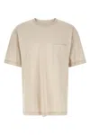 Lemaire Boxy Ss T-shirt In Neutral