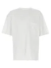 Lemaire Patch-pocket Jersey T-shirt In White