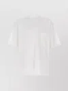 Lemaire T-shirt With Round Neck And Short Sleeves