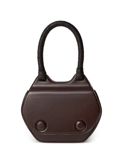 Lemaire Braided-handle Tote Bag In Brown