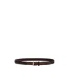 Lemaire Braided Leather Belt In Brown