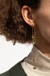 Lemaire Brass Earrings In Gold
