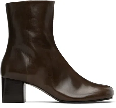 Lemaire Brown Anatomic 55mm Boots