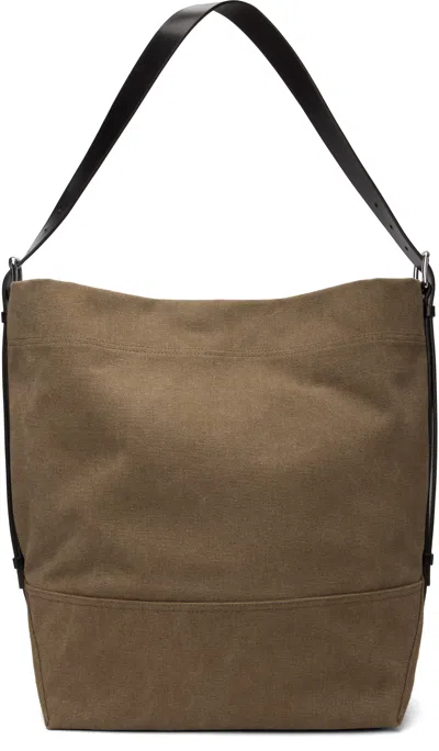 Lemaire Brown Belted Tote