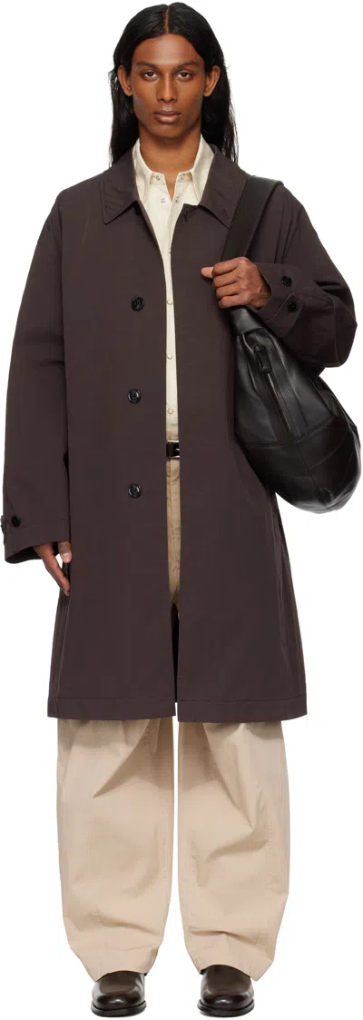 Lemaire Brown Car Coat