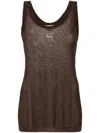 Lemaire Top In Brown