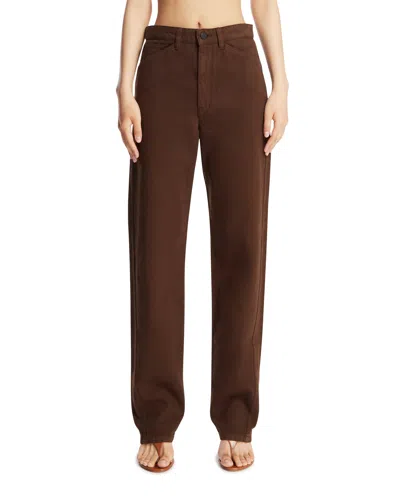 Lemaire Brown Five-pocket Jeans