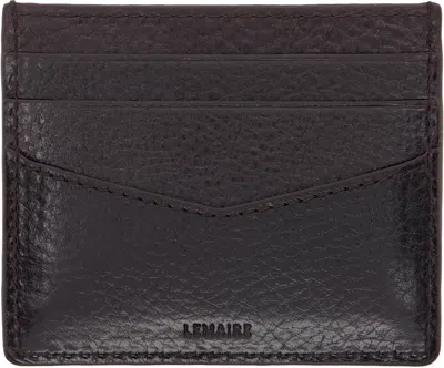 Lemaire Brown Gear Card Holder