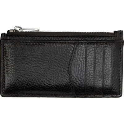 Lemaire Brown Gear Card Holder In Espresso