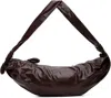 Lemaire Brown Large Soft Croissant Bag