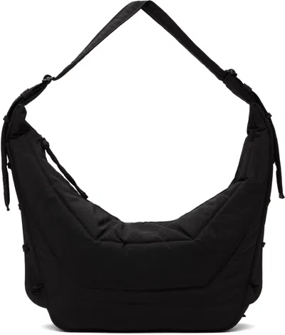 Lemaire Brown Large Soft Game Bag In Br490 Dark Chocolate