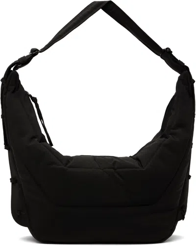 Lemaire Brown Large Soft Game Bag In Br490 Dark Chocolate