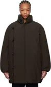 Lemaire Jacket  Woman Color Coffee In Br495 Espresso