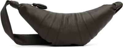 Lemaire Brown Medium Croissant Bag