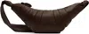 Lemaire Brown Medium Croissant Bag In Brown