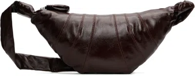 Lemaire Brown Medium Croissant Bag