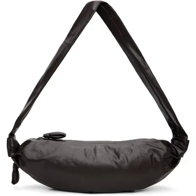 Lemaire Brown Medium Soft Croissant Bag