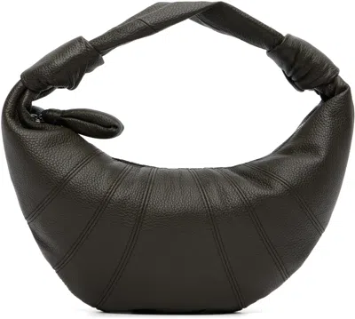 Lemaire Brown Mini Fortune Croissant Bag