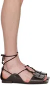Lemaire Brown Opanka Flat Sandals