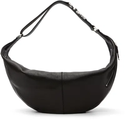 Lemaire Brown Quiver Clip Bag