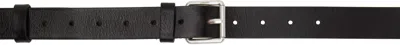 Lemaire Brown Reversed 30 Belt In Br449 Dark Brown