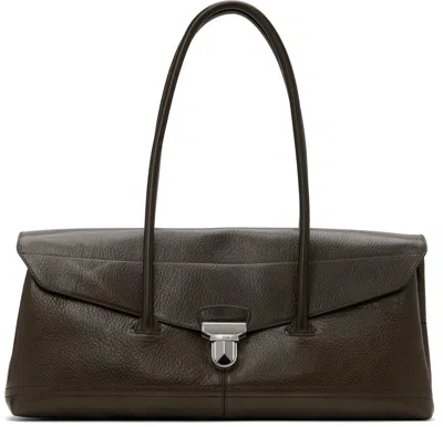 Lemaire Brown Shoulder Gear Bag