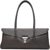 Lemaire Brown Shoulder Gear Bag In Gray