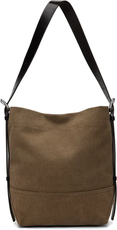 Lemaire Brown Small Belted Tote