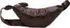 Lemaire Brown Small Croissant Bag In Br401 Chocolate Fond