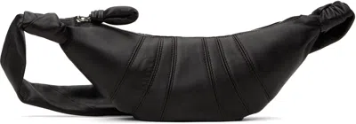 Lemaire Brown Small Croissant Bag In Br490 Dark Chocolate