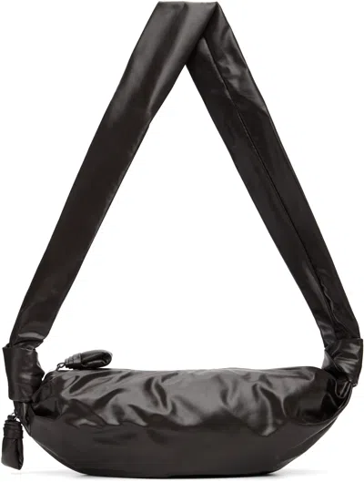 Lemaire Brown Small Soft Croissant Bag