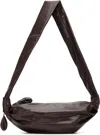 Lemaire Brown Small Soft Croissant Bag