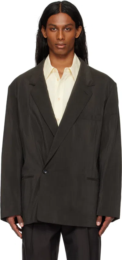 Lemaire Brown Soft Db Blazer
