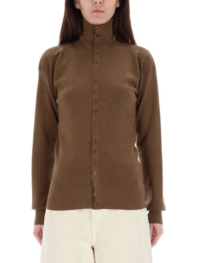 Lemaire Brown Wool Sweater