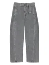 Lemaire Jeans Boot-cut - Gris In Gray