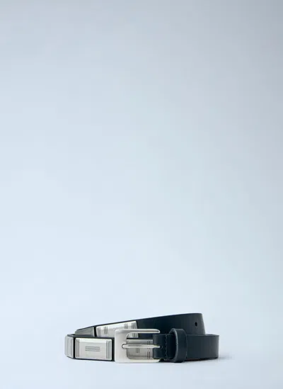 Lemaire Buffalo Studs Belt In Red