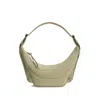 Lemaire Oversized Soft Game Quilted Shoulder Bag In Green