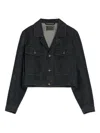 Lemaire Button-fastening Patch-pocket Denim Jacket In Blue