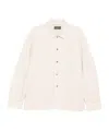 Lemaire Button-fastening Patch-pocket Shirt In Neutral