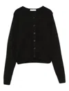 Lemaire Button-front Cardigan In Black