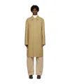 Lemaire Button Long-sleeved Coat In Nude