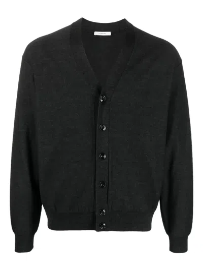 Lemaire Buttoned Cardigan In Gray