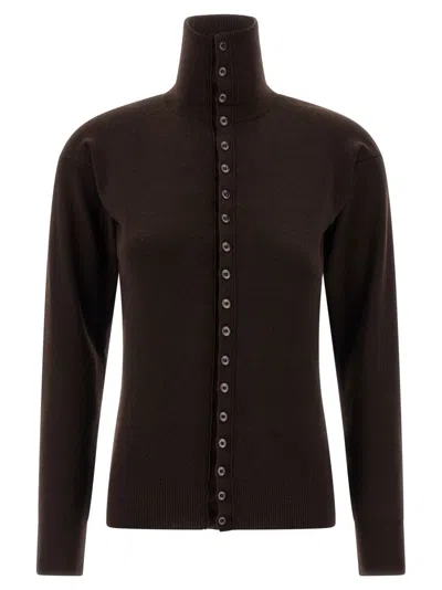LEMAIRE 'BUTTONED FITTED' CARDIGAN