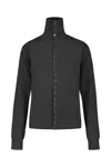 Lemaire Buttoned Fitted Cardigan In Gray