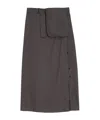 LEMAIRE BUTTONED LONG SKIRT