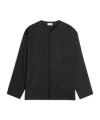 Lemaire Buttoned Shirt In Black