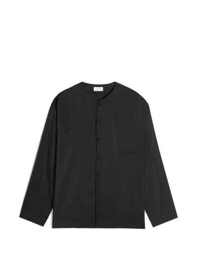 Lemaire Buttoned Shirt In Brown
