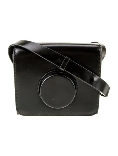 Pre-owned Lemaire Calfskin Camera In Black